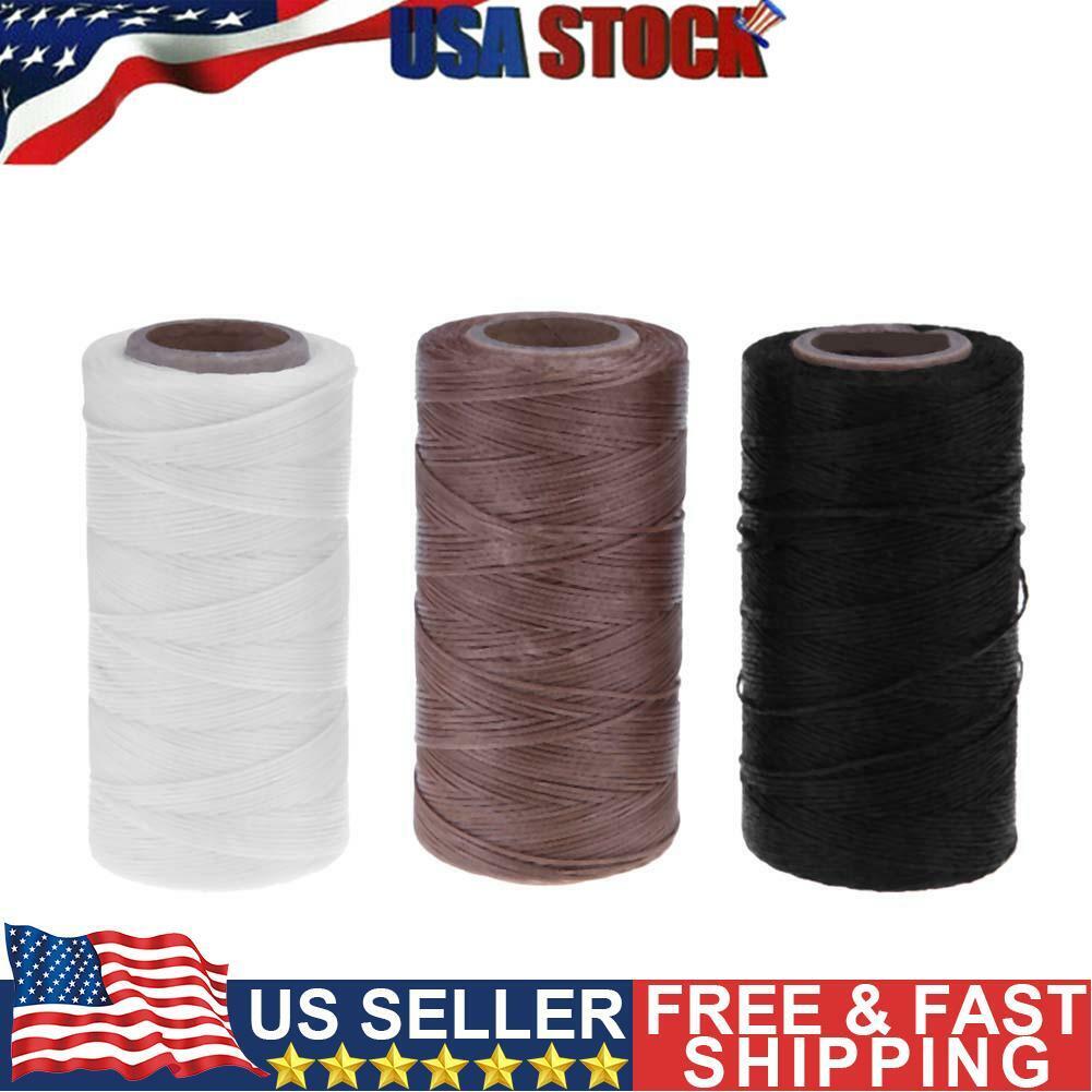 US SELLER RITZA Tiger 1.0mm & 0.8mm Leather Hand Sewing Thread 500m_1640 ft